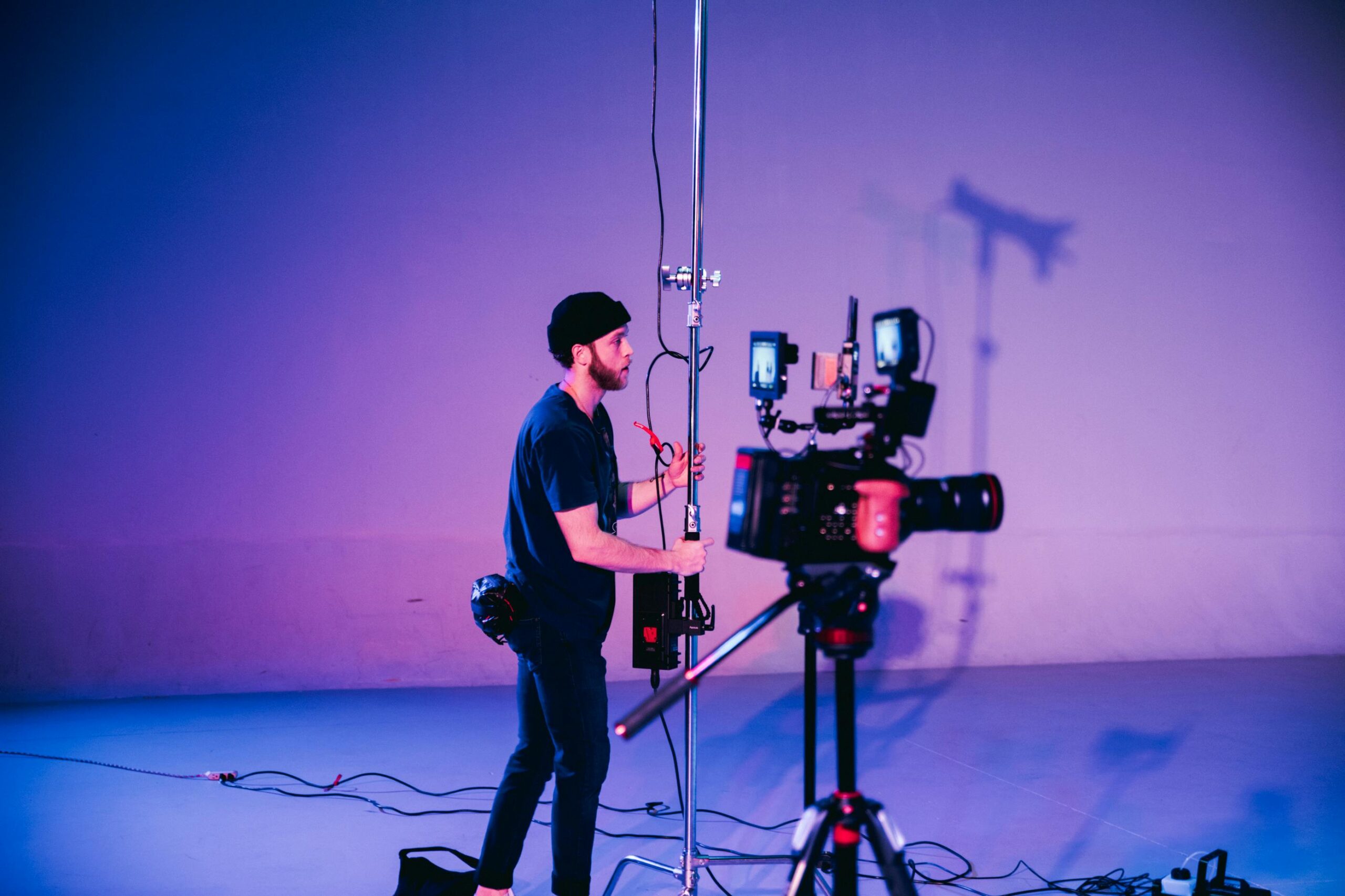 Der produceres video til firmaet